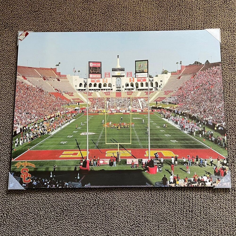 Big USC Stadium football artissimo